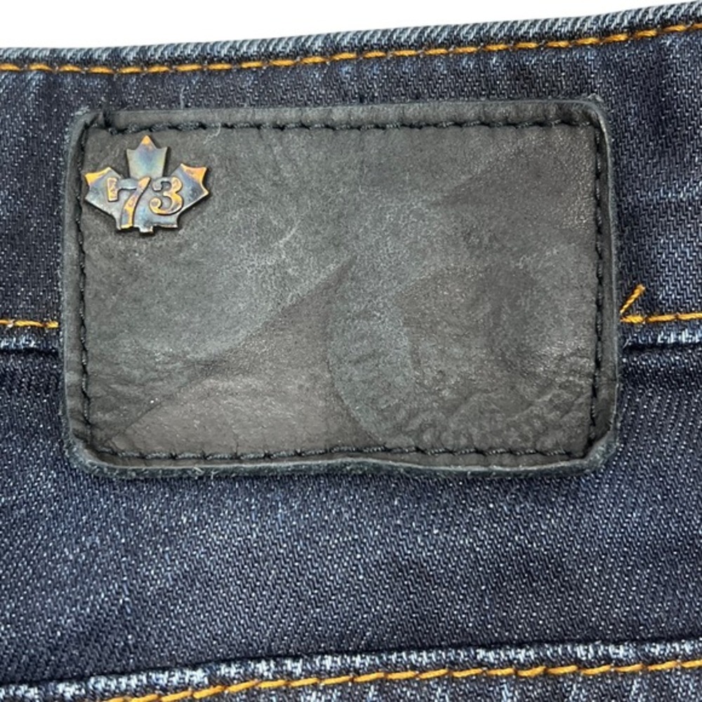 Buffalo Six-X Slim Straight Stretch Jeans Men's 34" (36x30.5) Dark Wash Comfort - Picture 8 of 8